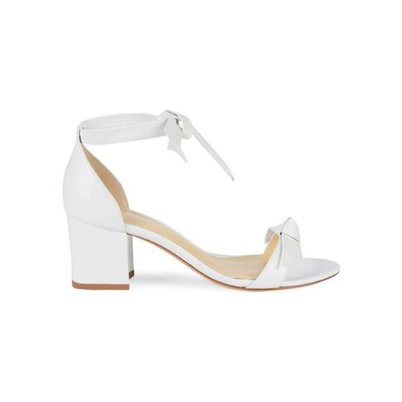 ALEXANDRE BIRMAN Clarita Leather Heeled Sandals Size 39.5 $595
